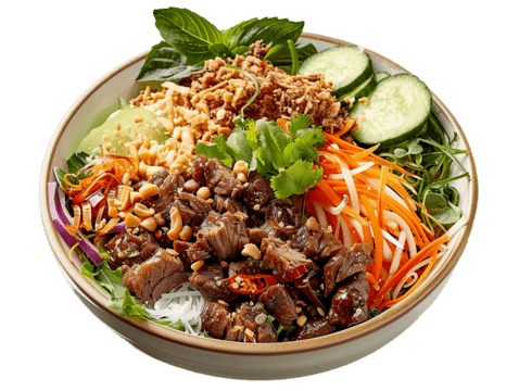 Vietnamese noodle bowl
